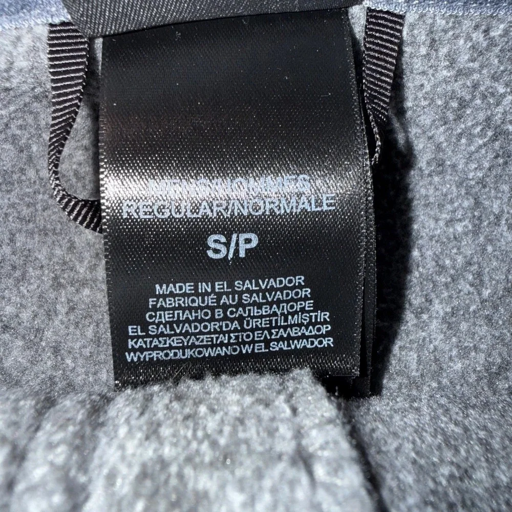 The North Face Fleece‎ Jacket Full Zip Mens Small Grey Casual Outdoor